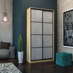 Шкаф-купе Лофт 1200 Шк12-47 (Дуб Сонома) в Нефтекамске - neftekamsk.mebel24.online | фото 14