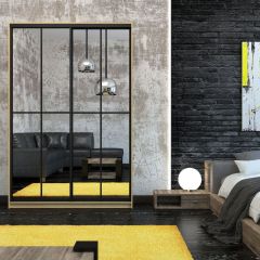 Шкаф-купе Лофт 1600 Шк16-47 (Дуб Сонома) в Нефтекамске - neftekamsk.mebel24.online | фото 8