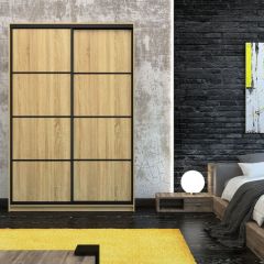 Шкаф-купе Лофт 1600 Шк16-47 (Дуб Сонома) в Нефтекамске - neftekamsk.mebel24.online | фото 7