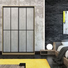 Шкаф-купе Лофт 1600 Шк16-47 (Дуб Сонома) в Нефтекамске - neftekamsk.mebel24.online | фото 13