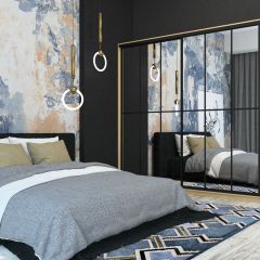 Шкаф-купе Лофт 2400 Шк24-60 (Дуб Сонома) в Нефтекамске - neftekamsk.mebel24.online | фото 10