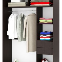 Шкаф-купе Орион 1.5 серия Альянс (Венге) в Нефтекамске - neftekamsk.mebel24.online | фото 2