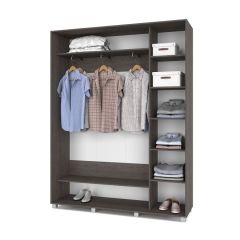 РОЛАНД Шкаф-купе Анкор темный (450*1700) Р471 в Нефтекамске - neftekamsk.mebel24.online | фото 3