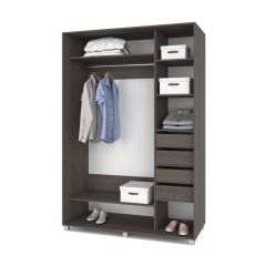 РОЛАНД Шкаф-купе Анкор темный (600*1500) Р651 в Нефтекамске - neftekamsk.mebel24.online | фото 4