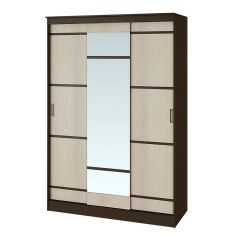 Шкаф-купе Сакура 1.5 (венге/лоредо) в Нефтекамске - neftekamsk.mebel24.online | фото