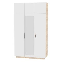 Шкаф с зеркалом "Аврора (H21_M)" в Нефтекамске - neftekamsk.mebel24.online | фото