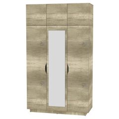 Шкаф с зеркалом "Аврора (H21_M)" в Нефтекамске - neftekamsk.mebel24.online | фото 17