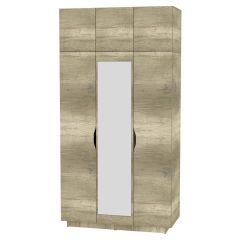 Шкаф с зеркалом "Аврора (H23_M)" в Нефтекамске - neftekamsk.mebel24.online | фото 17