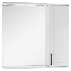 Шкаф-зеркало Charlie 80 правый Домино (DCh2520HZ) в Нефтекамске - neftekamsk.mebel24.online | фото