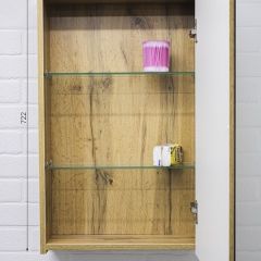 Шкаф-зеркало Craft 45 левый/правый Домино (DCr2211HZ) в Нефтекамске - neftekamsk.mebel24.online | фото 5