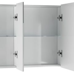 Шкаф-зеркало Мега 105 АЙСБЕРГ (DM4606HZ) в Нефтекамске - neftekamsk.mebel24.online | фото 3