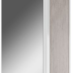 Шкаф-зеркало Uno 60 Дуб серый левый/правый Домино (DU1503HZ) в Нефтекамске - neftekamsk.mebel24.online | фото