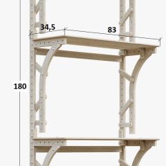 Система  хранения  Конструктор Арт. СХ3-1 в Нефтекамске - neftekamsk.mebel24.online | фото 2