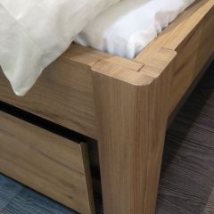 АФИНА Спальный гарнитур Дуб Крафт (модульная) в Нефтекамске - neftekamsk.mebel24.online | фото 5