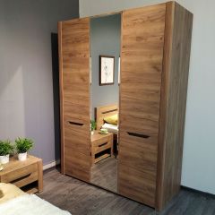 АФИНА Спальный гарнитур Дуб Крафт (модульная) в Нефтекамске - neftekamsk.mebel24.online | фото 8