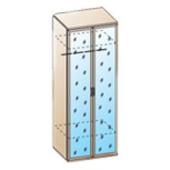 Спальня Карина композиция 6 (Снежный Ясень) в Нефтекамске - neftekamsk.mebel24.online | фото 3