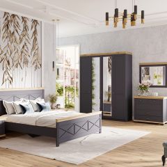 Спальня Лиана-1 (модульная) в Нефтекамске - neftekamsk.mebel24.online | фото