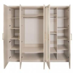 Спальня Мокко 5-ти ств. (бежевый) в Нефтекамске - neftekamsk.mebel24.online | фото 3