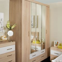НИКА Спальный гарнитур (модульная) в Нефтекамске - neftekamsk.mebel24.online | фото 6