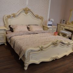 Спальный гарнитур Мона Лиза (крем) 1800 в Нефтекамске - neftekamsk.mebel24.online | фото 3