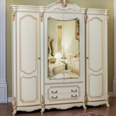 Спальный гарнитур Мона Лиза (крем) 1800 в Нефтекамске - neftekamsk.mebel24.online | фото 6