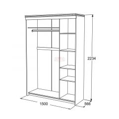 Спальный гарнитур Ольга-13 (модульный) в Нефтекамске - neftekamsk.mebel24.online | фото 23