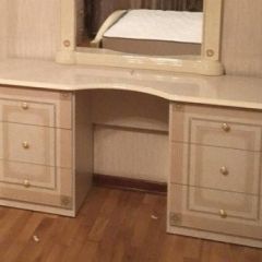 Спальный гарнитур Рома (модульный) беж в Нефтекамске - neftekamsk.mebel24.online | фото 9
