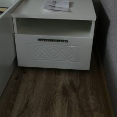 Спальный гарнитур Тиффани (БЕЛЫЙ ТЕКСТУРНЫЙ/БЕЛЫЙ) в Нефтекамске - neftekamsk.mebel24.online | фото 4