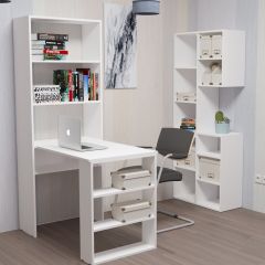 Стеллаж Элемент-2 (белый) в Нефтекамске - neftekamsk.mebel24.online | фото 4