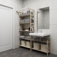 Стеллаж Конструктор Арт.СR2000-1 в Нефтекамске - neftekamsk.mebel24.online | фото 4