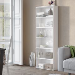 Стеллаж Лофт (Белый) в Нефтекамске - neftekamsk.mebel24.online | фото