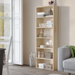 Стеллаж Лофт (Дуб сонома) в Нефтекамске - neftekamsk.mebel24.online | фото