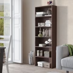 Стеллаж Лофт (Венге) в Нефтекамске - neftekamsk.mebel24.online | фото