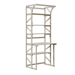 Стеллаж+стол со стойкой Конструктор Арт.СRСт2-1 в Нефтекамске - neftekamsk.mebel24.online | фото