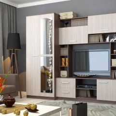 Стенка Марта 11 (Ясень темный/светлый) в Нефтекамске - neftekamsk.mebel24.online | фото