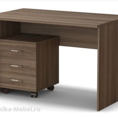 Стол письменный + тумба ЛДСП в Нефтекамске - neftekamsk.mebel24.online | фото