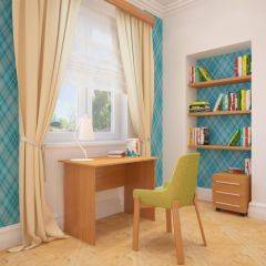 Стол письменный + тумба (ЛДСП 1 кат.) в Нефтекамске - neftekamsk.mebel24.online | фото 4