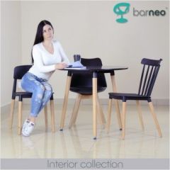 Стул Barneo N-12-2 Sephi PU черный в Нефтекамске - neftekamsk.mebel24.online | фото 2