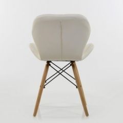 Стул Barneo N-42 Perfecto PU белый в Нефтекамске - neftekamsk.mebel24.online | фото 4
