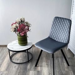 Стул DAIQUIRI BLUVEL-06 BLUE, велюр М-City в Нефтекамске - neftekamsk.mebel24.online | фото 3