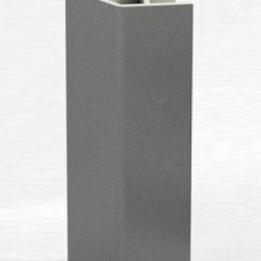 Угловое соединение для цоколя 135 гр. h150 мм (Алюминий, Белый, Черный, Сономаый) в Нефтекамске - neftekamsk.mebel24.online | фото 1