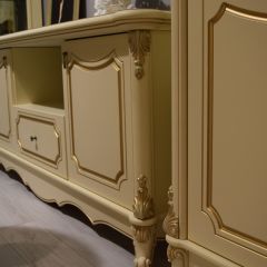Витрина одностворчатая Мона Лиза (крем) в Нефтекамске - neftekamsk.mebel24.online | фото 4