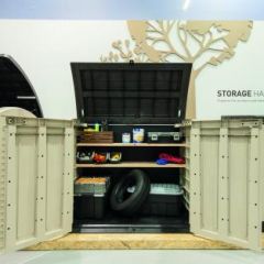 Ящик-шкаф Стор ит Аут Арк ( STORE IT OUT ARC 1200L) 1200 л, бежевый в Нефтекамске - neftekamsk.mebel24.online | фото 5