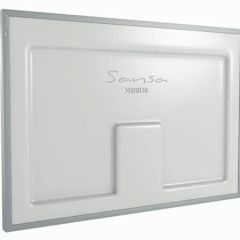 Зеркало Dream 100 alum с подсветкой Sansa (SD1024Z) в Нефтекамске - neftekamsk.mebel24.online | фото 2