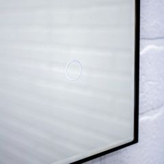 Зеркало Eclipse 100 black с подсветкой Sansa (SE1032Z) в Нефтекамске - neftekamsk.mebel24.online | фото 6