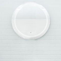 Зеркало Gia 75 white с подсветкой Sansa (SGa1044Z) в Нефтекамске - neftekamsk.mebel24.online | фото 3