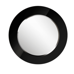 Зеркало круглое черный (РМ/02) в Нефтекамске - neftekamsk.mebel24.online | фото