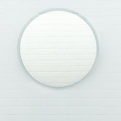 Зеркало Moon 72 white с подсветкой Sansa (SMo1046Z) в Нефтекамске - neftekamsk.mebel24.online | фото 2
