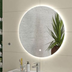 Зеркало София 600х600 с подсветкой Домино (GL7045Z) в Нефтекамске - neftekamsk.mebel24.online | фото 5