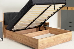 АДАМ Спальный гарнитур (модульный) графит в Нефтекамске - neftekamsk.mebel24.online | фото 10